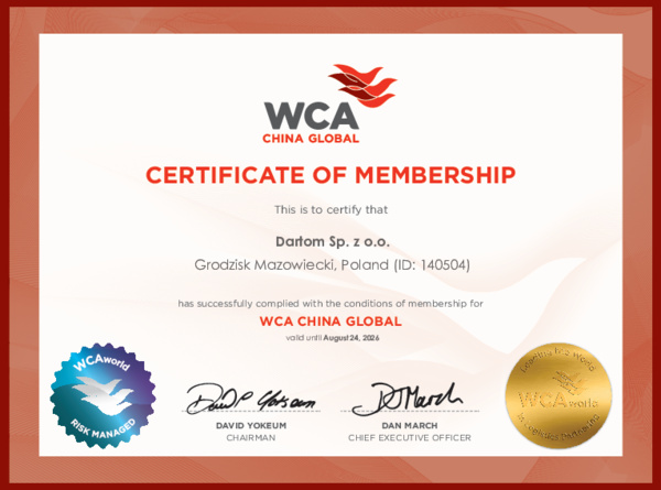 WCA China Global
